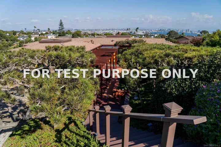 Demo/Test Data 3430 Bangor Place, San Diego, Ca 92106