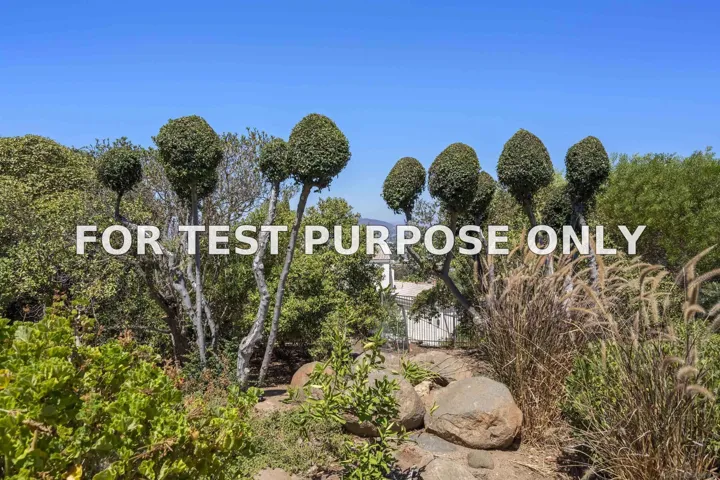 Demo/Test Data 5052 Bluff Place, El Cajon, Ca 92020