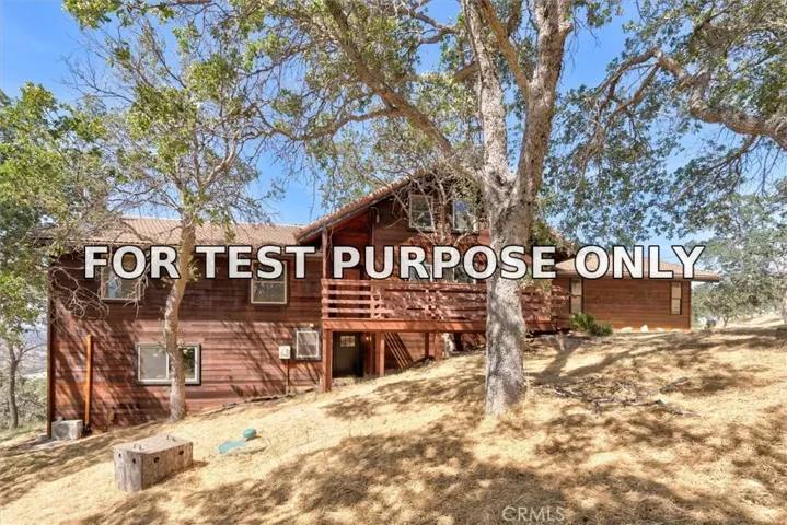 Demo/Test Data 41345 Lilley Mountain Drive, Coarsegold, Ca 93614