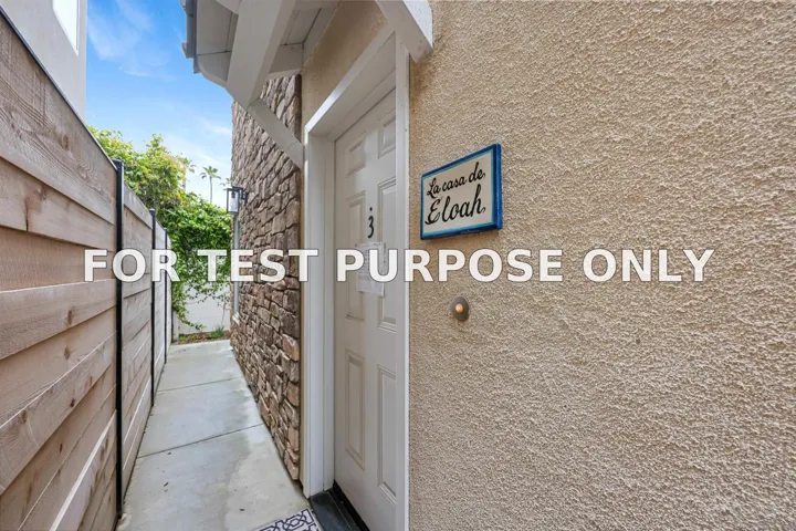 Demo/Test Data 150 S Myers St Unit 3, Oceanside, Ca 92054