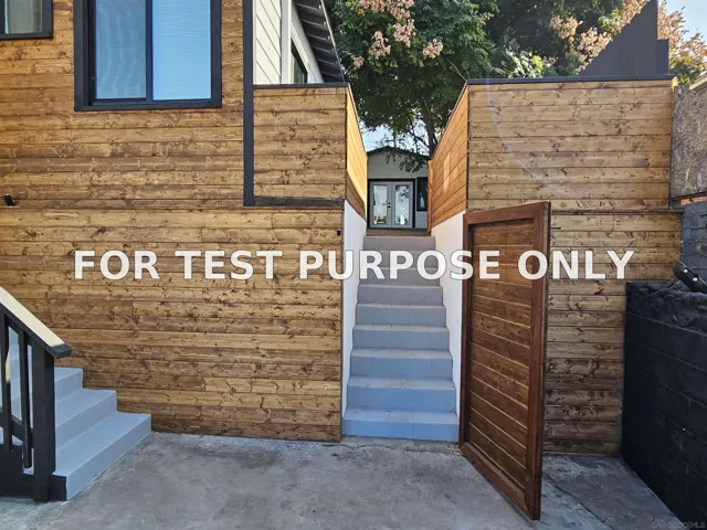 Demo/Test Data 5465 Encina Dr, San Diego, Ca 92114