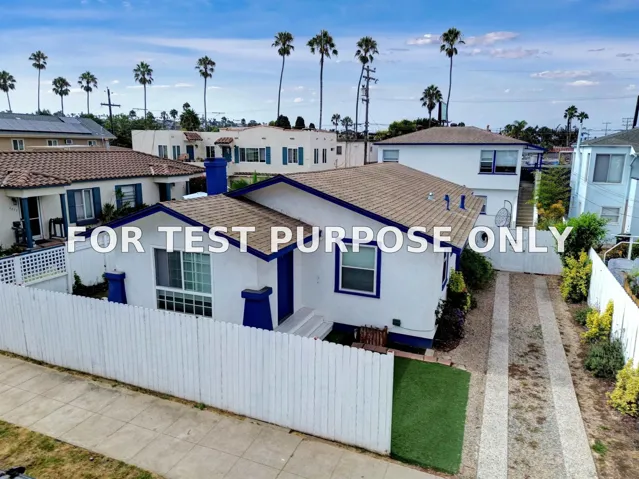 Demo/Test Data 4883-87 Lotus St, San Diego, Ca 92107