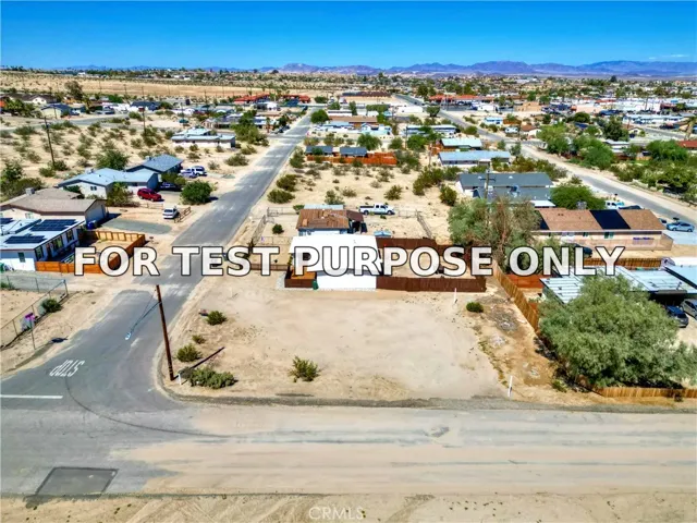 Demo/Test Data 0 Old Dale, 29 Palms, Ca 92277