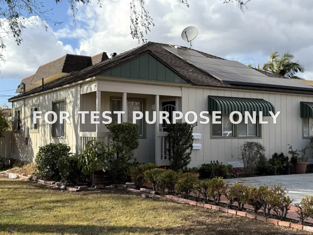 Demo/Test Data 4002 Violet Street, La Mesa, Ca 91941