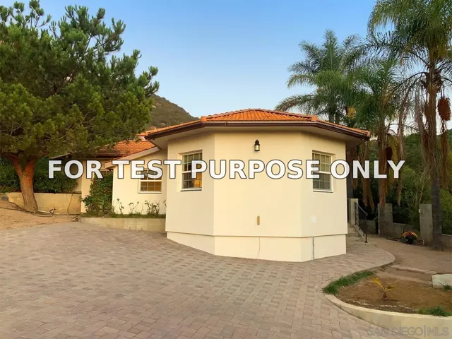 Demo/Test Data 1088 Deer Springs Rd, San Marcos, Ca 92069