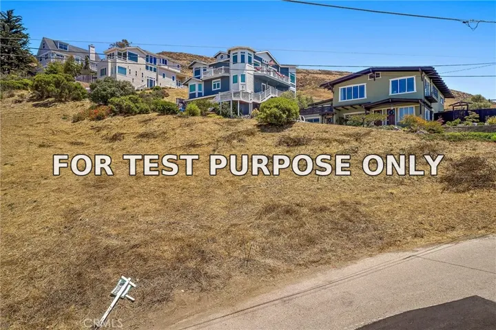 Demo/Test Data 3579 Gilbert, Cayucos, Ca 93430