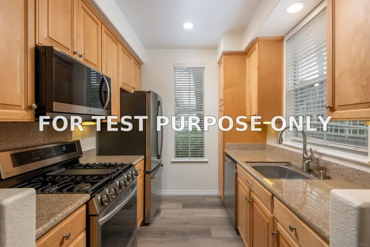 Demo/Test Data 3621 Bernwood Pl. Unit 115, San Diego, Ca 92130