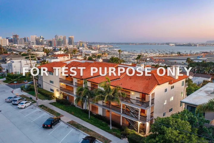 Demo/Test Data 2920 Union St Unit 205, San Diego, Ca 92103