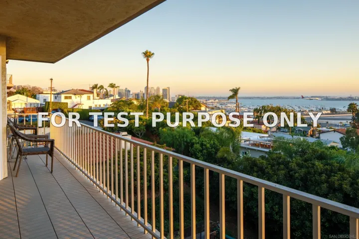 Demo/Test Data 2920 Union St Unit 205, San Diego, Ca 92103