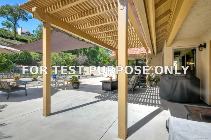 Demo/Test Data 16504 Calle Pulido, San Diego, Ca 92128