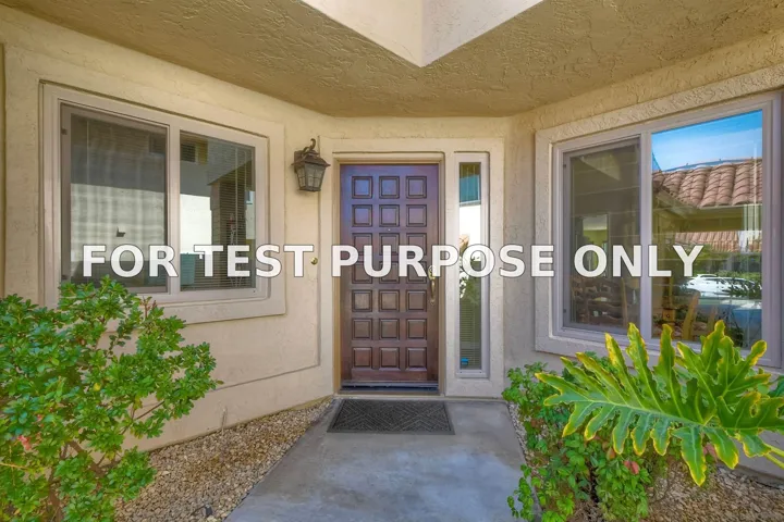 Demo/Test Data 16504 Calle Pulido, San Diego, Ca 92128