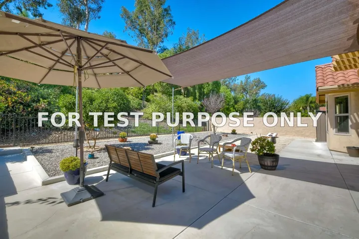 Demo/Test Data 16504 Calle Pulido, San Diego, Ca 92128