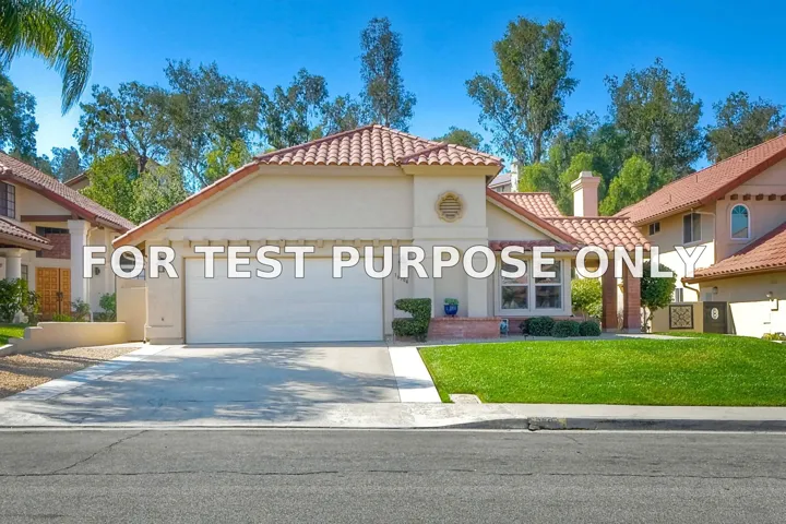 Demo/Test Data 16504 Calle Pulido, San Diego, Ca 92128