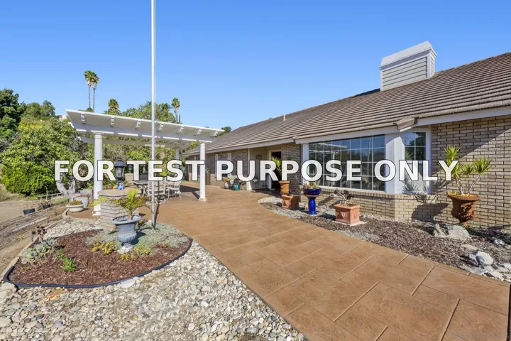 Demo/Test Data 2202 Dos Lomas, Fallbrook, Ca 92028