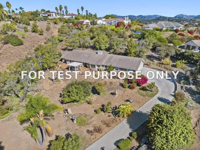 Demo/Test Data 2202 Dos Lomas, Fallbrook, Ca 92028