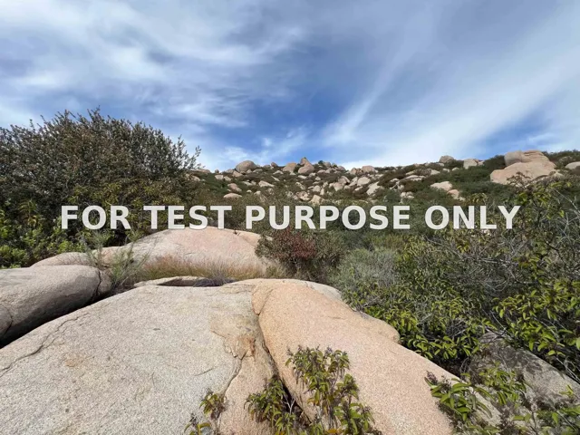 Demo/Test Data 16680 Chaparral Way Unit 54, Poway, Ca 92064