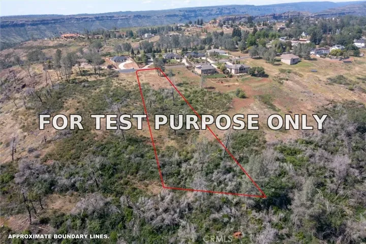 Demo/Test Data 172 Redbud, Paradise, Ca 95969