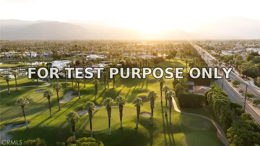 Demo/Test Data 4 Avenida Andra, Palm Desert, Ca 92260