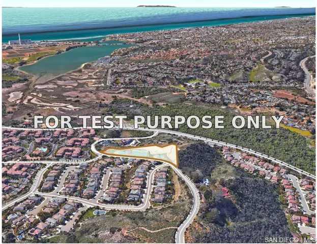 Demo/Test Data 1 Hemingway Dr, Carlsbad, Ca 92008