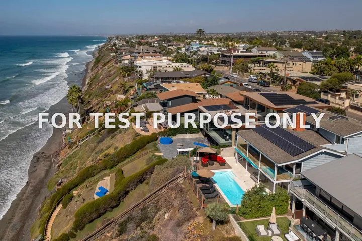 Demo/Test Data 1220 Neptune Ave, Encinitas, Ca 92024