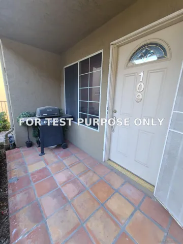 Demo/Test Data 4779 Seminole Dr Unit 109, San Diego, Ca 92115