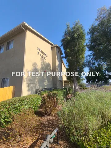 Demo/Test Data 4779 Seminole Dr Unit 109, San Diego, Ca 92115