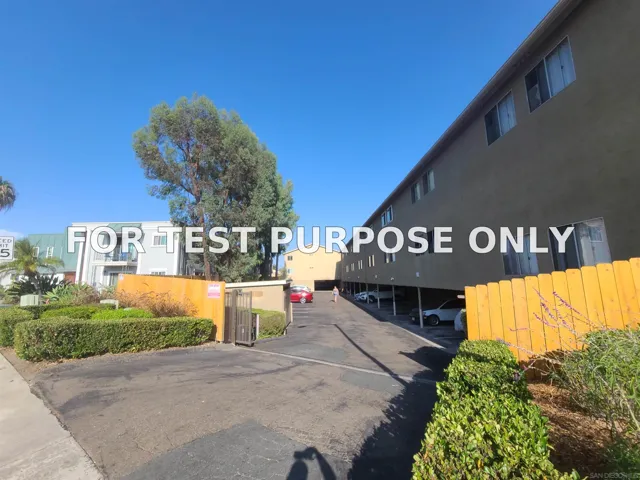 Demo/Test Data 4779 Seminole Dr Unit 109, San Diego, Ca 92115