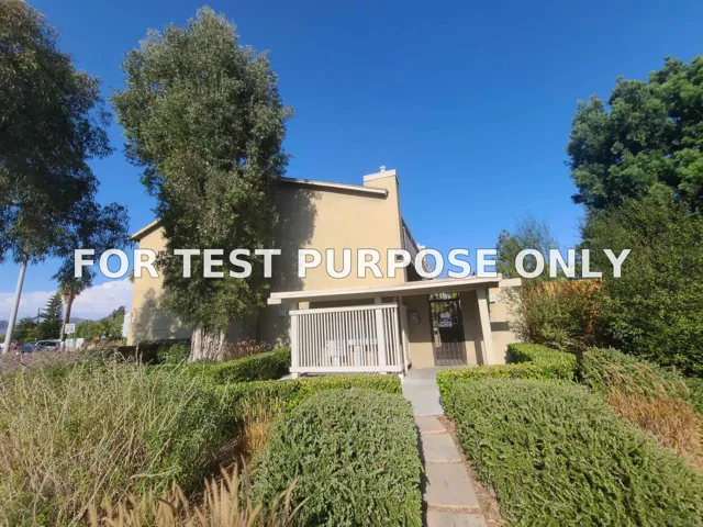 Demo/Test Data 4779 Seminole Dr Unit 109, San Diego, Ca 92115