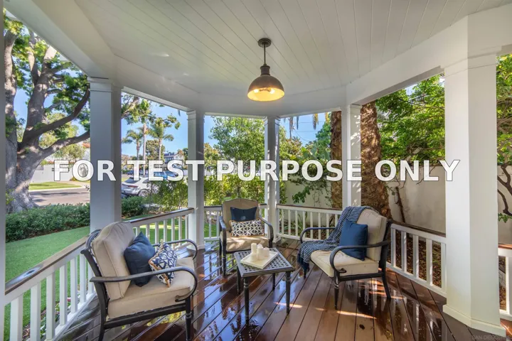 Demo/Test Data 868 J, Coronado, Ca 92118