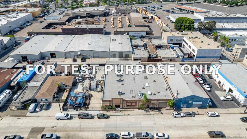 Demo/Test Data 3341 Hancock Street, San Diego, Ca 92110