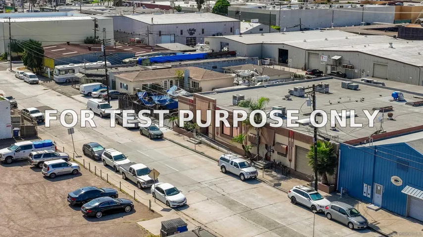 Demo/Test Data 3341 Hancock Street, San Diego, Ca 92110