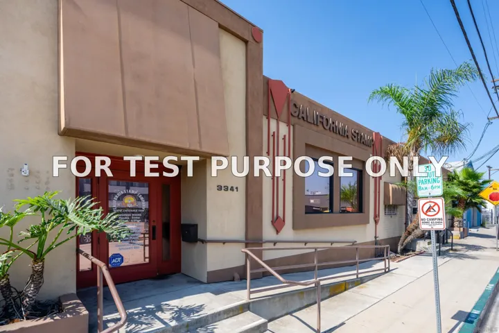 Demo/Test Data 3341 Hancock Street, San Diego, Ca 92110