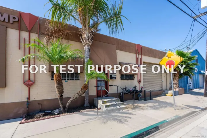 Demo/Test Data 3341 Hancock Street, San Diego, Ca 92110