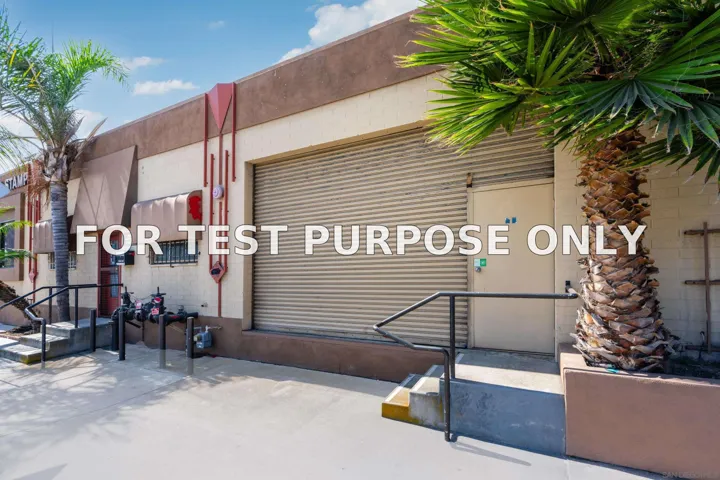 Demo/Test Data 3341 Hancock Street, San Diego, Ca 92110