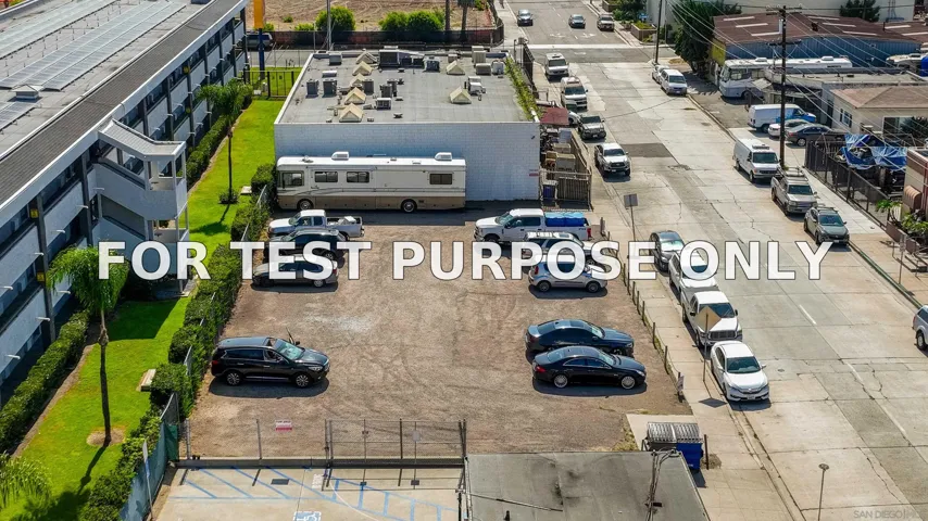 Demo/Test Data 3341 Hancock Street, San Diego, Ca 92110