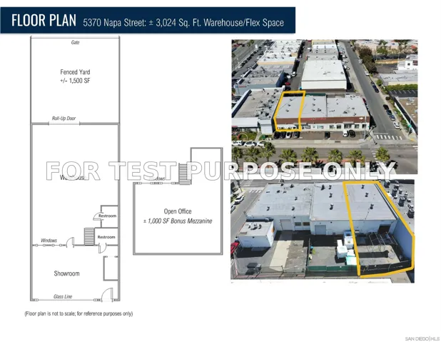 Demo/Test Data 5370 Napa St, San Diego, CA 92110