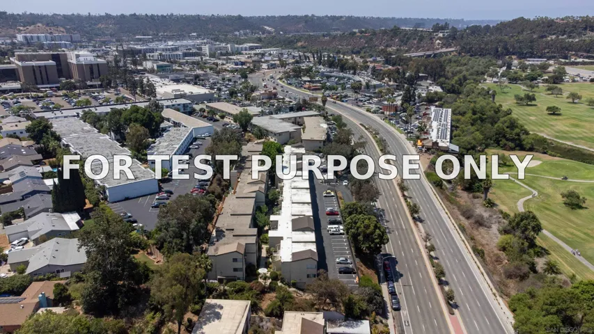Demo/Test Data 6675 Mission Gorge Rd Unit B104, San Diego, Ca 92120