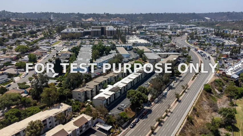 Demo/Test Data 6675 Mission Gorge Rd Unit B104, San Diego, Ca 92120