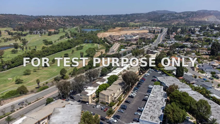 Demo/Test Data 6675 Mission Gorge Rd Unit B104, San Diego, Ca 92120