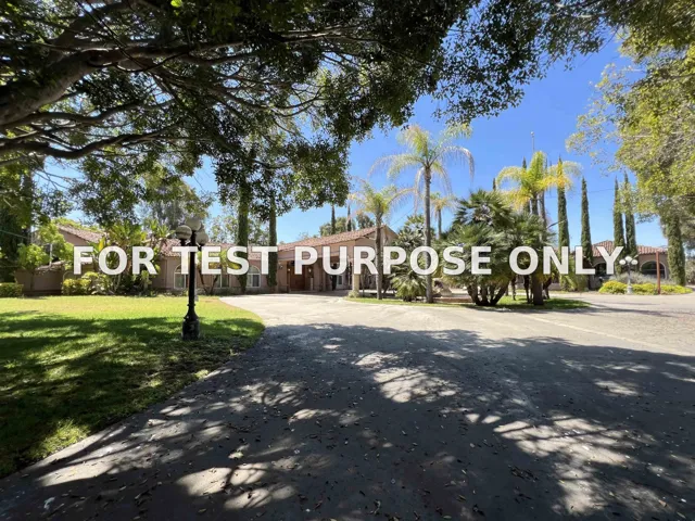 Demo/Test Data 3999 Paseo De Olivos, Fallbrook, Ca 92028