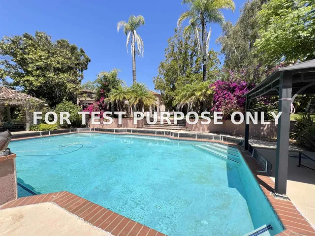 Demo/Test Data 3999 Paseo De Olivos, Fallbrook, Ca 92028