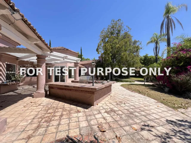 Demo/Test Data 3999 Paseo De Olivos, Fallbrook, Ca 92028