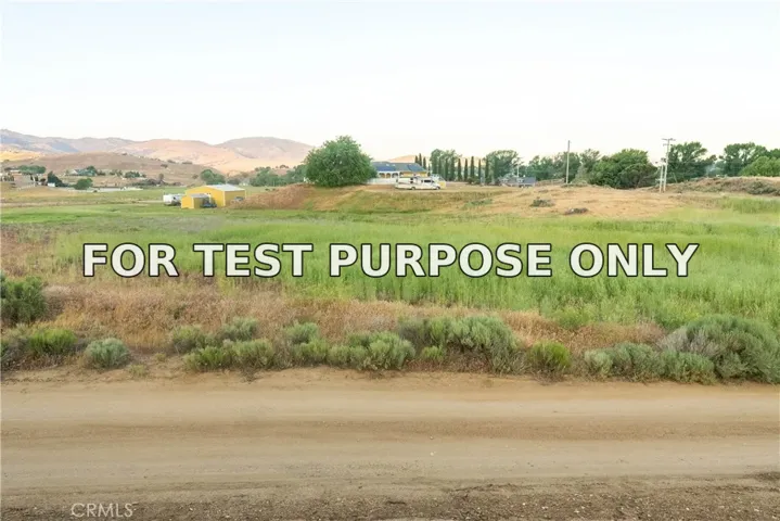 Demo/Test Data 219 Lupine, Tehachapi, Ca 93561
