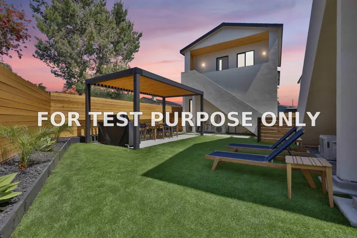 Demo/Test Data 4674-78 Firestone Street, San Diego, Ca 92117