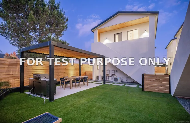 Demo/Test Data 4674-78 Firestone Street, San Diego, Ca 92117