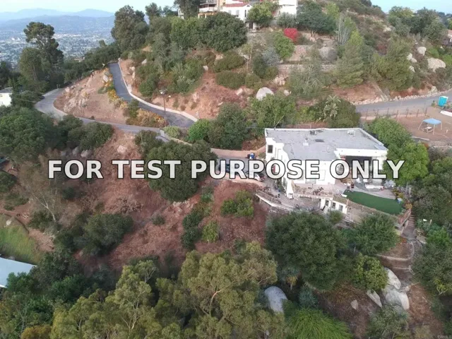 Demo/Test Data 9542 Ridgecrest, La Mesa, Ca 91941