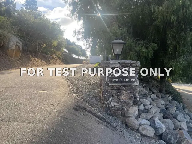Demo/Test Data 9542 Ridgecrest, La Mesa, Ca 91941