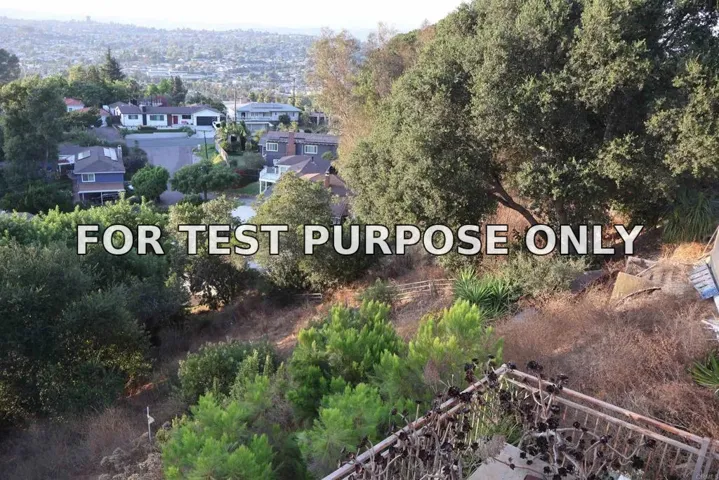 Demo/Test Data 9542 Ridgecrest, La Mesa, Ca 91941
