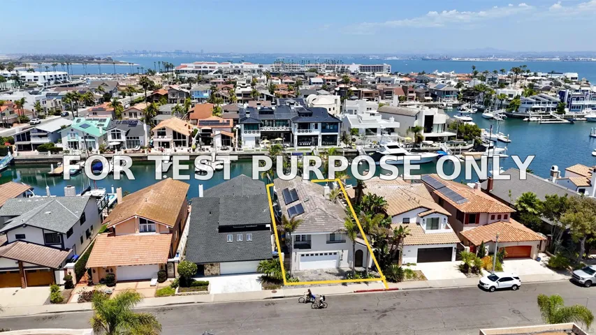 Demo/Test Data 41 Green Turtle Rd, Coronado, Ca 92118