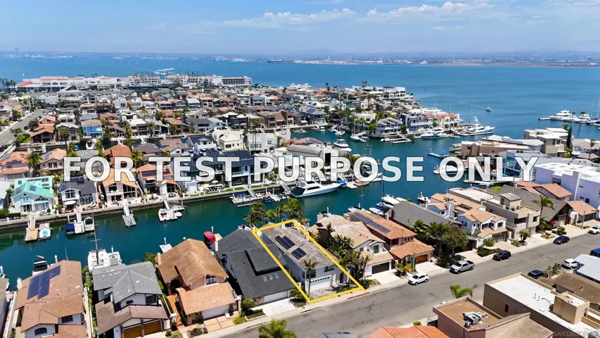 Demo/Test Data 41 Green Turtle Rd, Coronado, Ca 92118